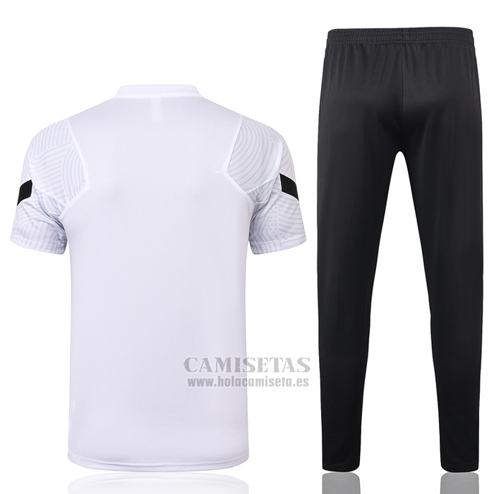 Chandal del Paris Saint-Germain Manga Corta 2020-2021 Blanco